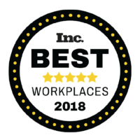 Inc best workplaces icon 2018