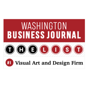 Washington Business Journal #1 in Visual Arts and Design Firm 