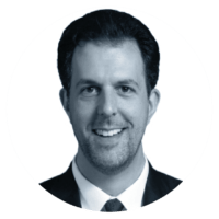 Executive-Leadership-RobA black and white profile image of Rob Allegar, Chief Strategy Officer