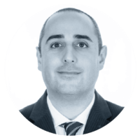 About-leadership-headshots-ali black and white profile image of Ali Reza Manouchehri, CEO