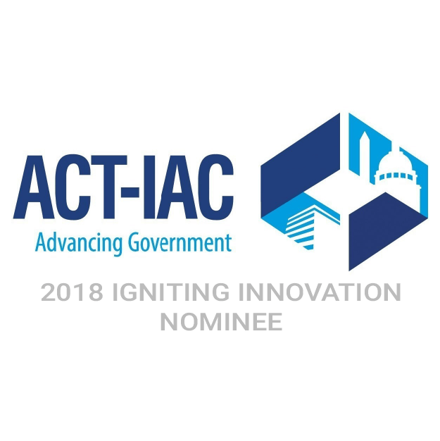 ACT-IAC Advancing Government 2018 igniting Innovation nominee image