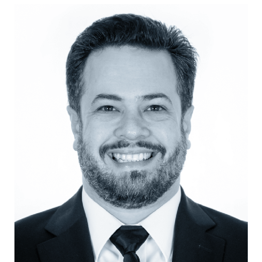 Black and white profile image of Robert Santos, President in Executive