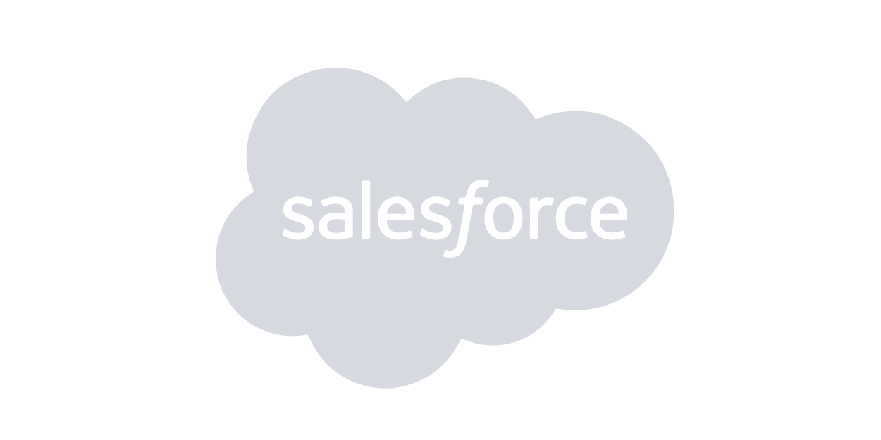 salesforce in a cloud logo for R&D