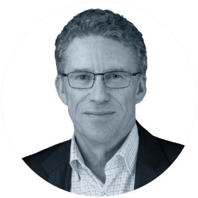 Leadership-Headshots-round-27 black and white profile image of Matt Zimmerman, VP of Foreign Affairs
