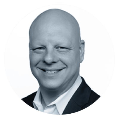 Employee_headshots-carousel-round-17 black and white profile image of Scott Lubow, VP of Proposal Operations