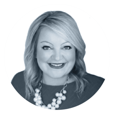 Employee_headshots_elizabeth-22 black and white profile image of Elizabeth Ahrens, VP of Operations