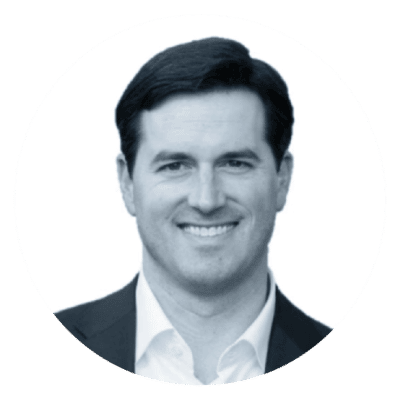 black and white profile image of Ed Kostrzebski, VP of Growth & Capture