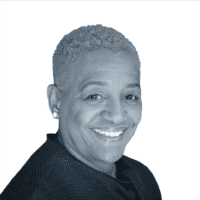 black and white headshot of Essye Miller, Board of Directors