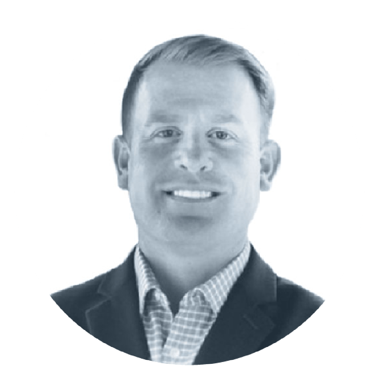 Black and White Headshot of Ryan Abbott, MetroStar's VP of Defense Operations