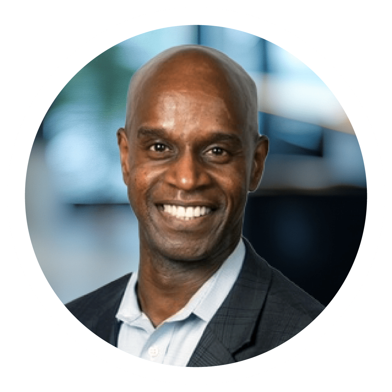 Headshot of Cedric George, VP of Strategy & Growth