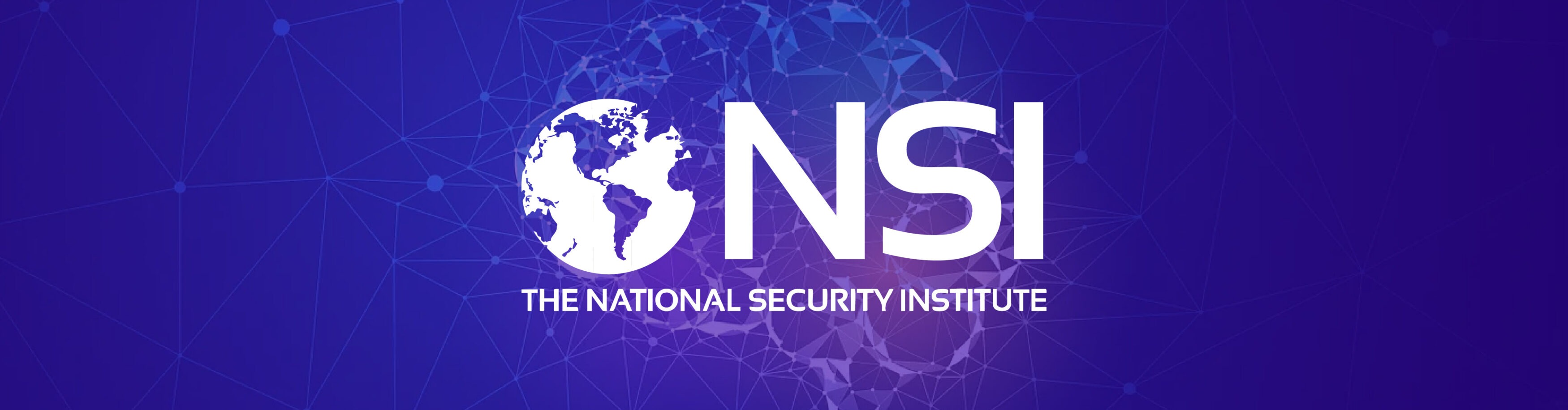 National Security Institute Logo on Darkened Background